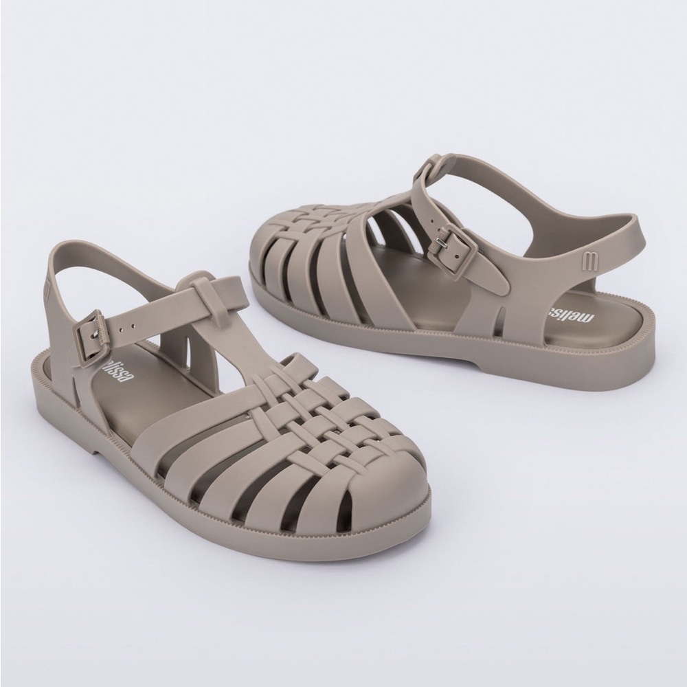 Unisex Taupe Strappy fishermen Sandals